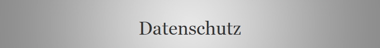 Datenschutz